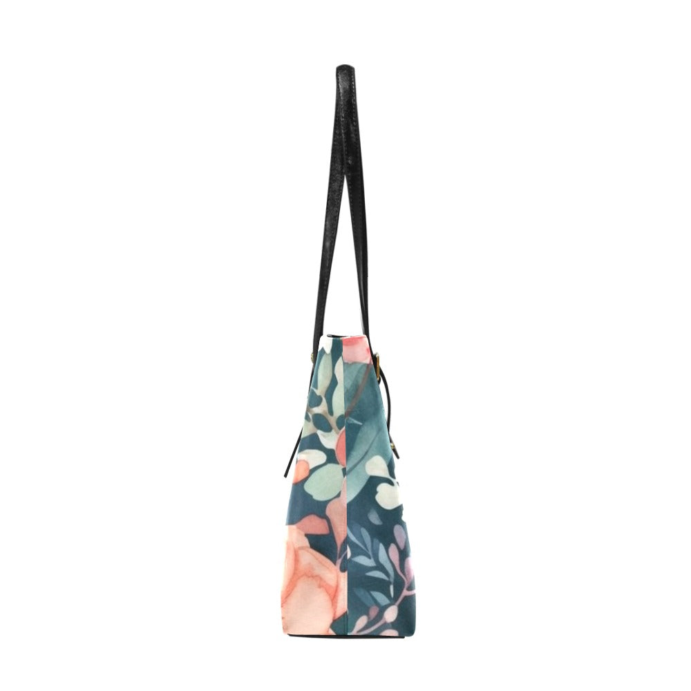 Matching Floral Tote Bag – Summer Purse to Pair with Boho Pocket Dress | Exclusive LunaïStyle Print